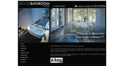 Desktop Screenshot of devonbathroomcentre.co.uk